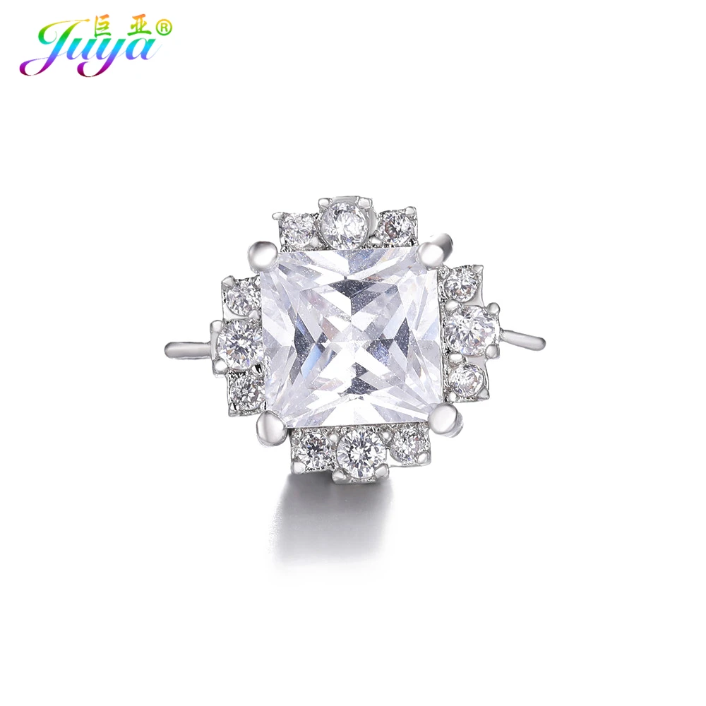 Компоненты ювелирных изделий из фианита AAA украшения золота/розового золота