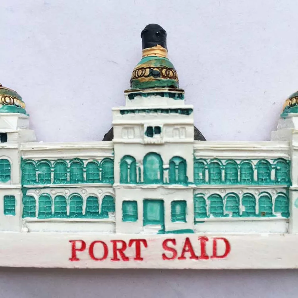 Egypt Port Said National Museum World Travel Tourist Souvenirs Fridge Magnet Refrigerator Magnetic Sticker Home Decorations Gift | Дом и сад