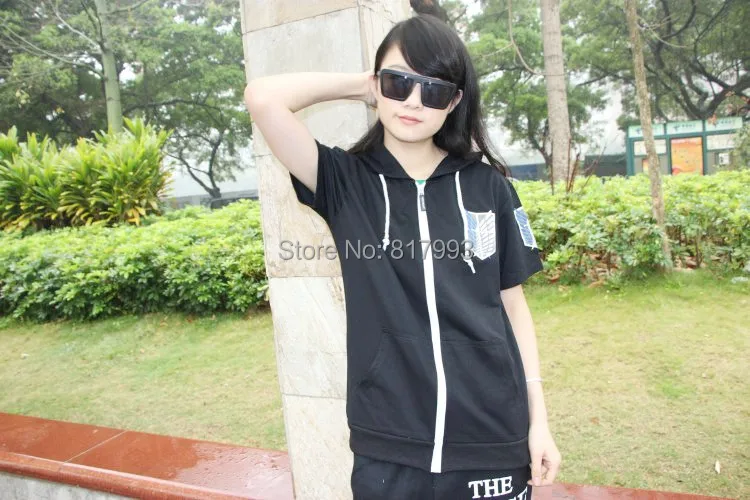 Пальто с капюшоном атака на Титанов одежда для мужчин и женщин толстовка