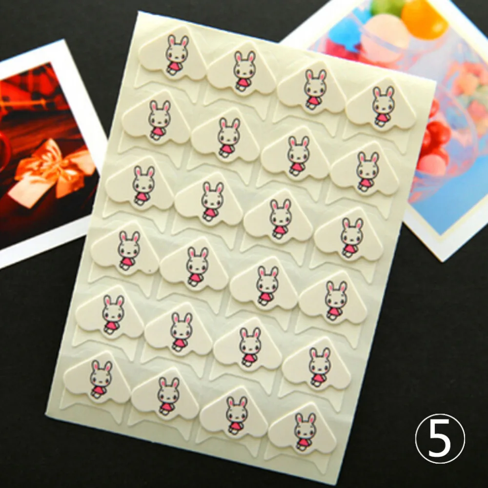 24 шт./лот DIY мультфильм Животные угловые наклейки милая бумага фотоальбомы рамка