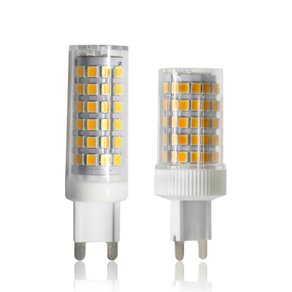 

YWXLight G9 LED Lamp Bulb AC 220V 240V 9W 10W 2835 SMD LED Ceramic Spotlight Bulb 86 Lamp 76 Lamp Cool White Warm White Bulb