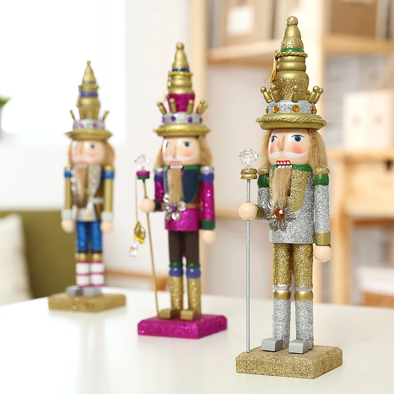 Бесплатная доставка 30 см 3 шт./лот король-гайковёр украшения чистый ручной