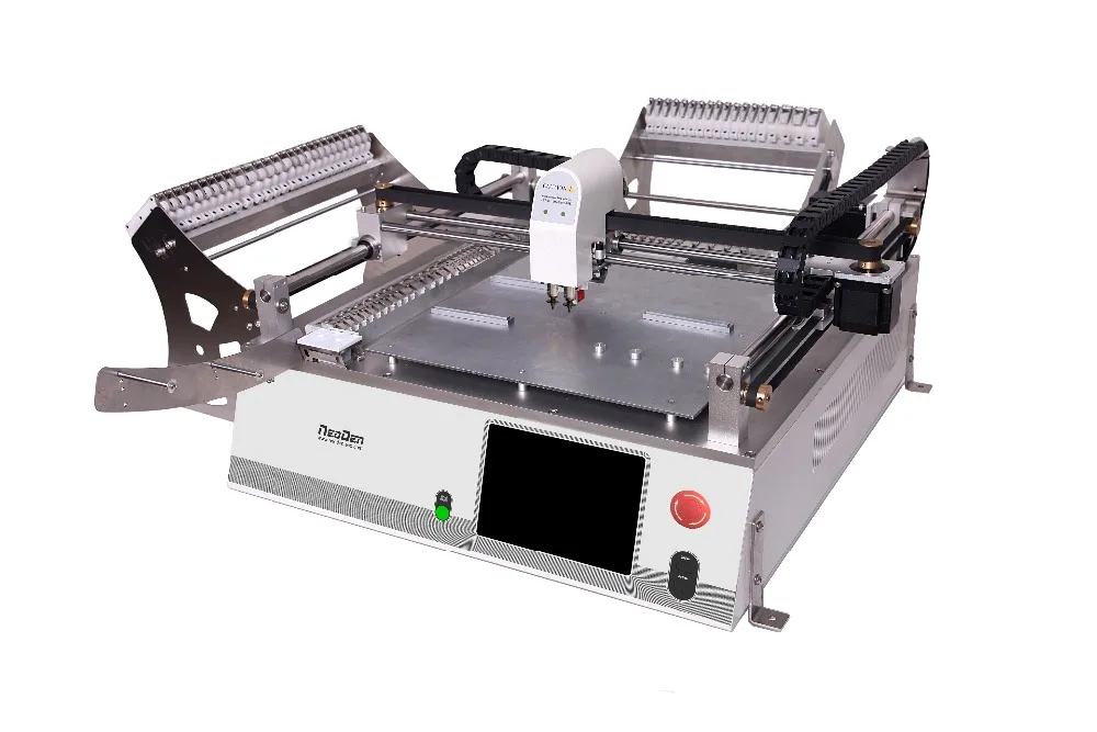 Недорогой IC mounter NeoDen3V pick and place machine vision system встроенная кормушка|feeder feeder|machine machinepick |