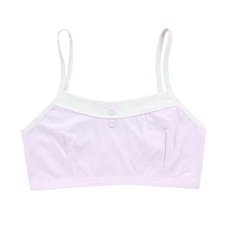 Высококачественная точечная бюстгальтер для девочек спортивный детский
