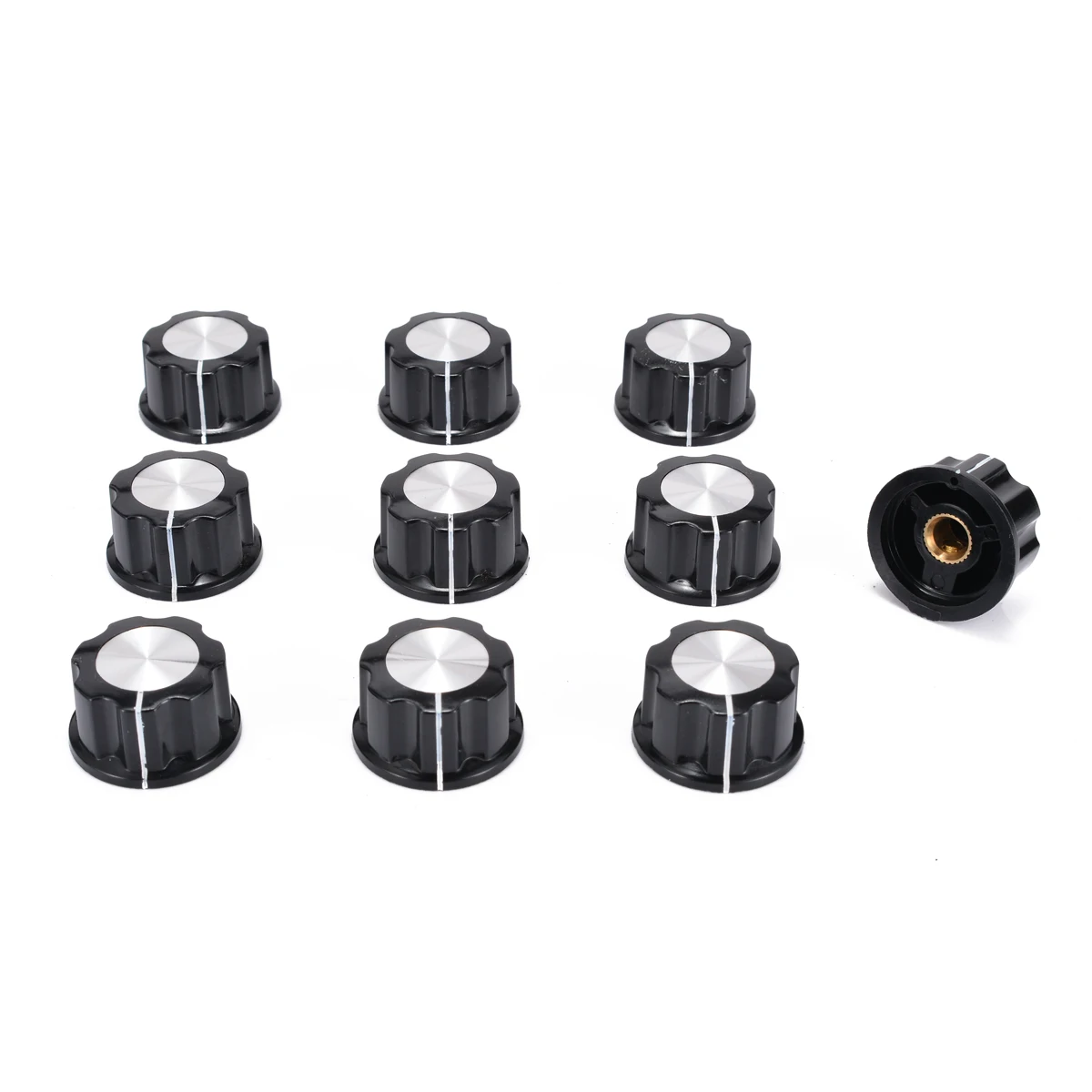 Горячая Распродажа 10 шт. верхняя поворотная ручка управления для отверстий