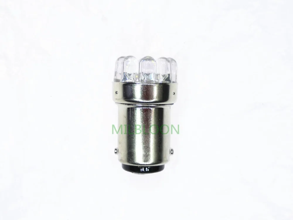 B15 красный ba15d 12v светодиодный лампы зеленая машина Предупреждение светло-голубой цвет b15d 24v светодиодный лампы метр светодиодный Реверсивный светильник ba15d dc24v красный