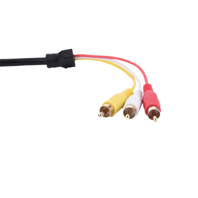 1 5 м HDMI к 3 RCA кабель аудио AV адаптер папа женскому и видео для телевизионные