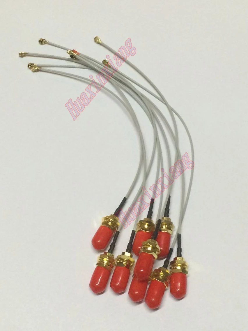 10 шт./лот SMA Jack Female To UFL/IPX соединительный кабель 1 13 серый 15 см Удлинительный |