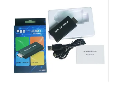 Переходник для PS2 в HDMI, разъем ps2hdmi, аудио-и видеоадаптер с аудиовыходом 3,5 мм, Поддержка режимов отображения PS2 HDTV