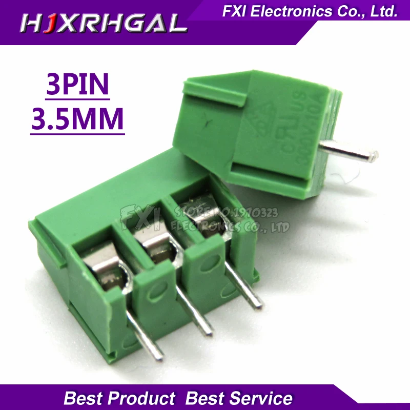 20 шт. KF301 KF128 KF350 2P 3P 5 мм/3,5 мм/2PIN 3PIN клеммный винт клеммный соединитель