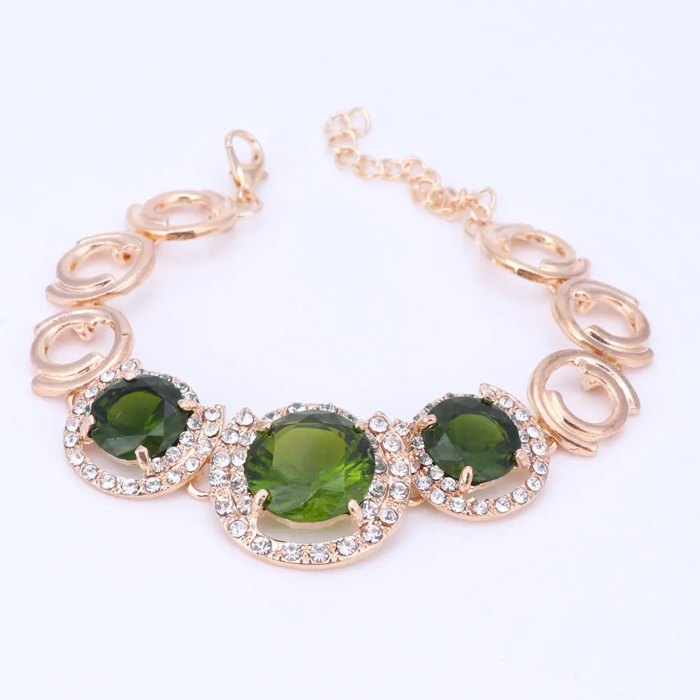 Африканский Золотой Цвет Роскошные Свадебные Ювелирные наборы свадебные