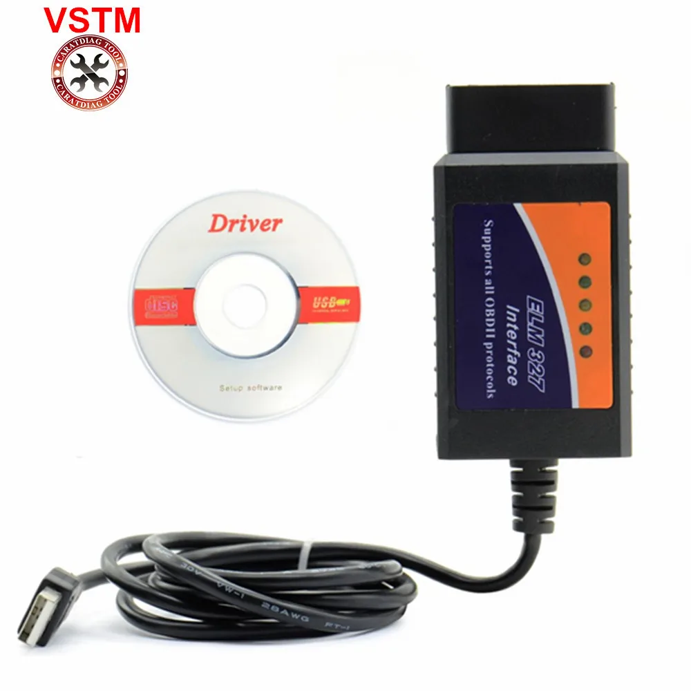 Elm327 usb с оригинальным чипом FT232RL и PIC18F2480 программным обеспечением elmконфигурации