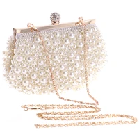 evening wedding clutch handbag pearl bag dress dinner bag small purse bridesmaid handbag white