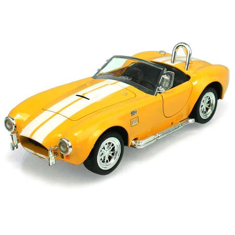 MZ 1:32 Ford Shelby Cobra 427 классический спортивный автомобиль с отступить дверь можно