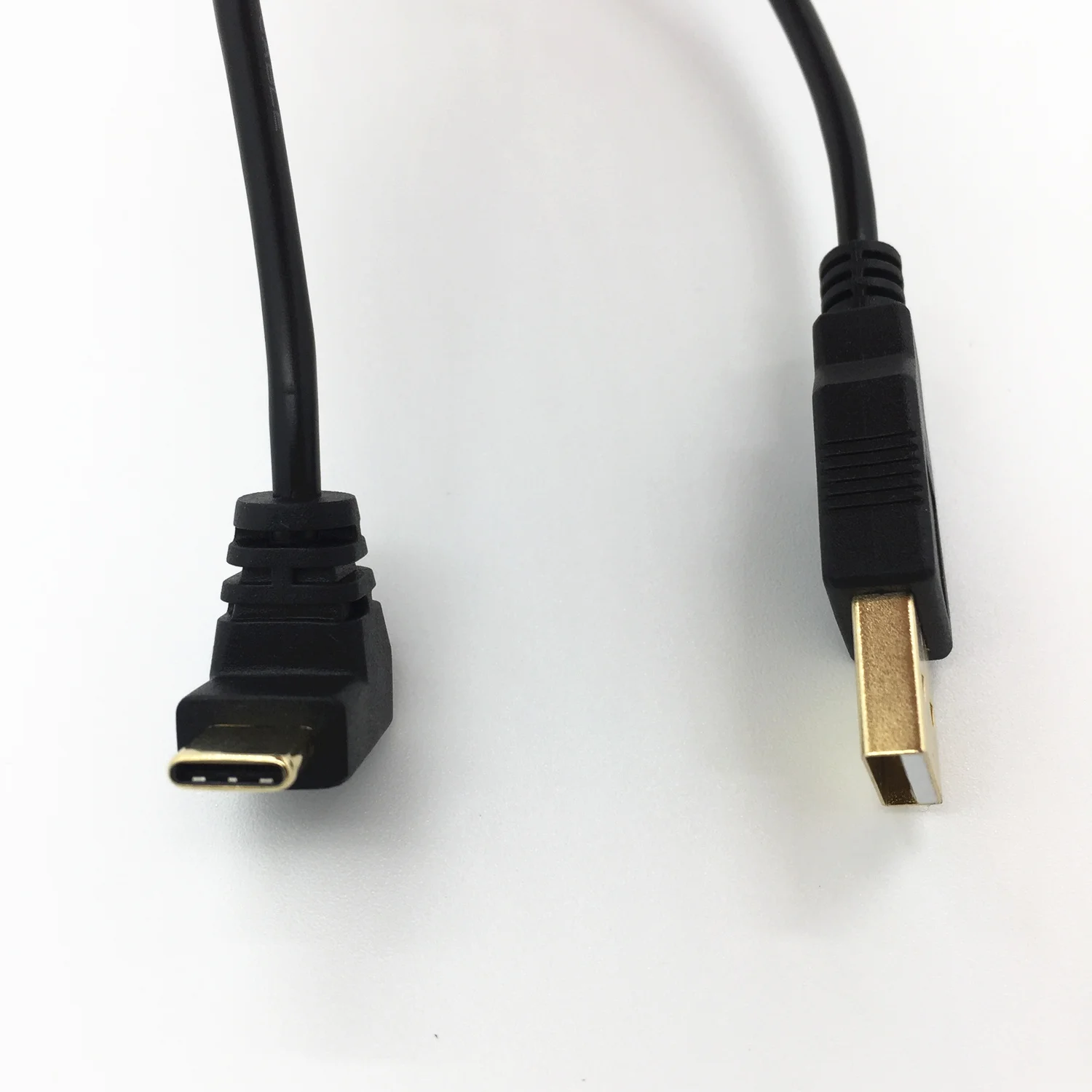 Кабель USB 2 0 A папа 90 градусов с углом наклона Type c для HUAWEI P20 PRO MATE 10 NOVA PLUS|Кабели