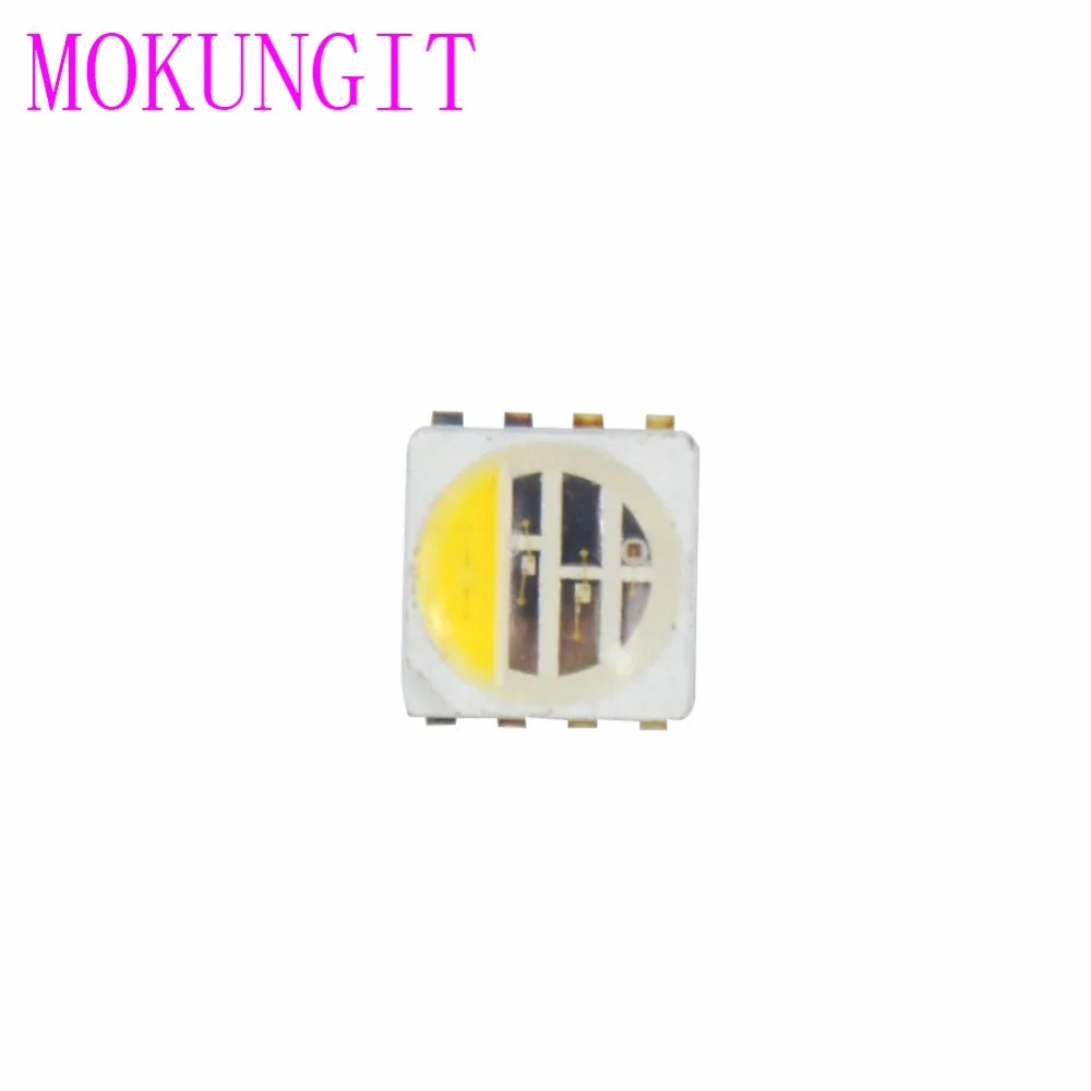 50 ~ 1000 шт 5050 SMD LED шарик RGBCW/RGBWW для светодиодной полосы света Epistar чип 4 вида цветов (R