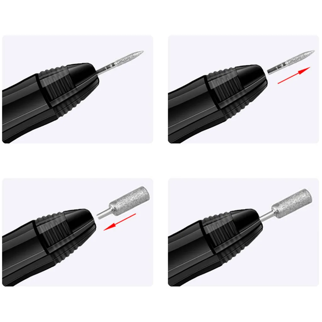 1 Set Electric nail drill machine 20000RPM manicure Portable Nail Machine Kit polishing tool 2U81207 | Красота и здоровье