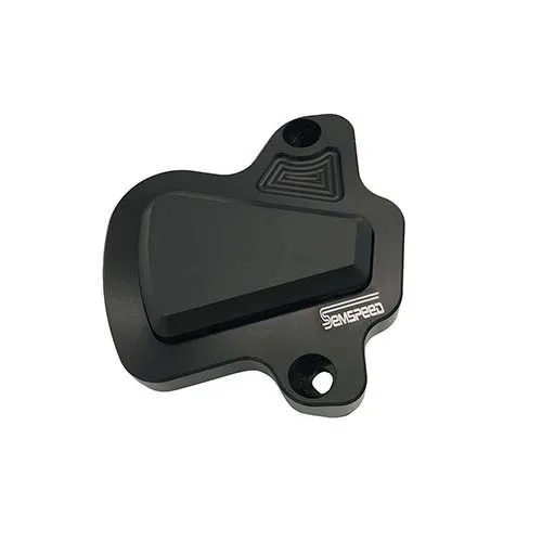 5 цветов мотоцикл модифицированный ЧПУ PCX 150 125 защита двигателя накладка протектор для Honda PCX150 PCX125 части - Цвет: Черный