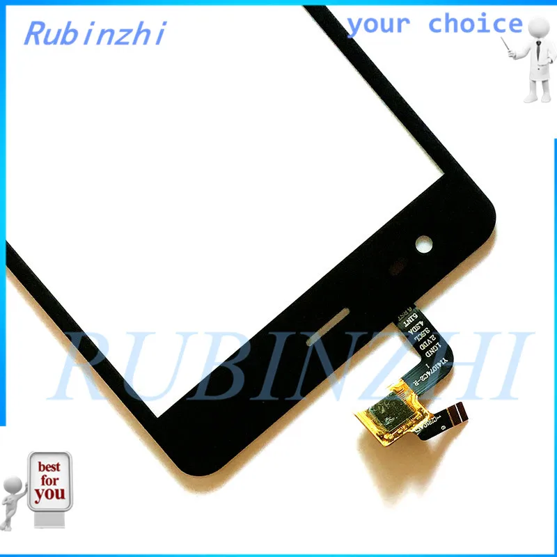 RUBINZHI Бесплатная лента 3M сенсорный ЖК дисплей для претио Grace R5 LTE psp5552 psp 5552 duo экран