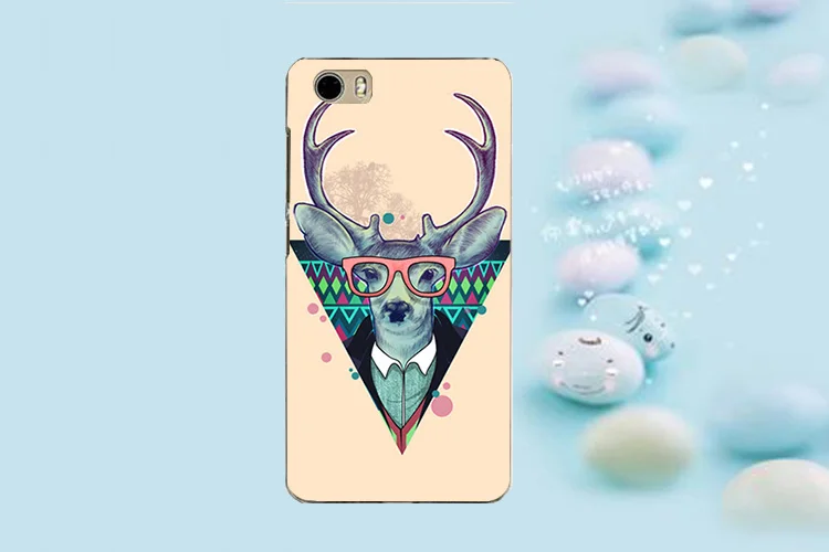 Чехол для bluboo Пикассо крышка 5.0 дюйма Обложка живописи цветок животных Эйфелева
