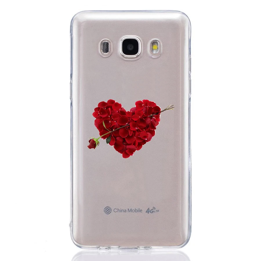 Для Samsung Galaxy J5 2016 j510 чехол цветной Мягкий Силиконовый ТПУ защитный для телефона 3346