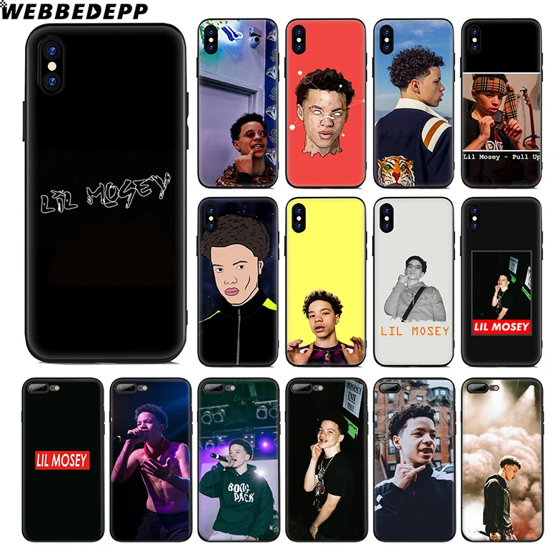 WEBBEDEPP Lil Mosey Рэппер Мягкий силиконовый чехол для Apple iPhone 11 Pro Xr Xs Max X или 10 8 7 6 6S Plus 5 5S
