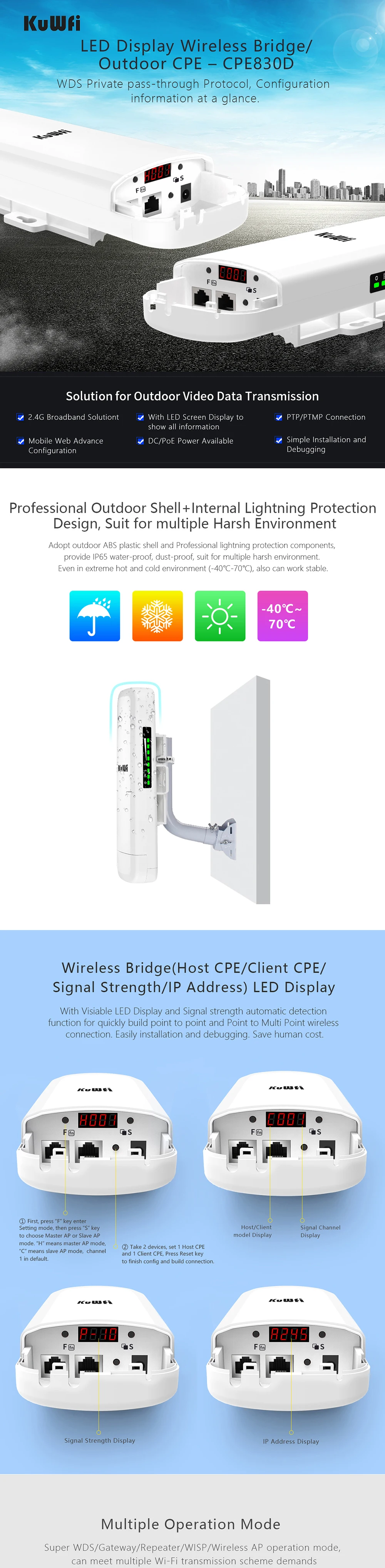 3 км беспроводной роутер CPE 300 Мбит/с беспроводной Открытый AP маршрутизатор wifi ретранслятор wifi расширитель точка доступа AP мост клиентский маршрутизатор