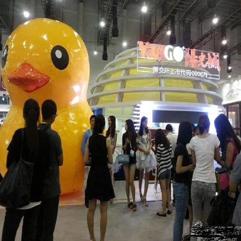 inflatable yellow duck rubber use for open business Commercial activity exhibition Christmas outdoor advertisin (3 M ) | Игрушки и хобби