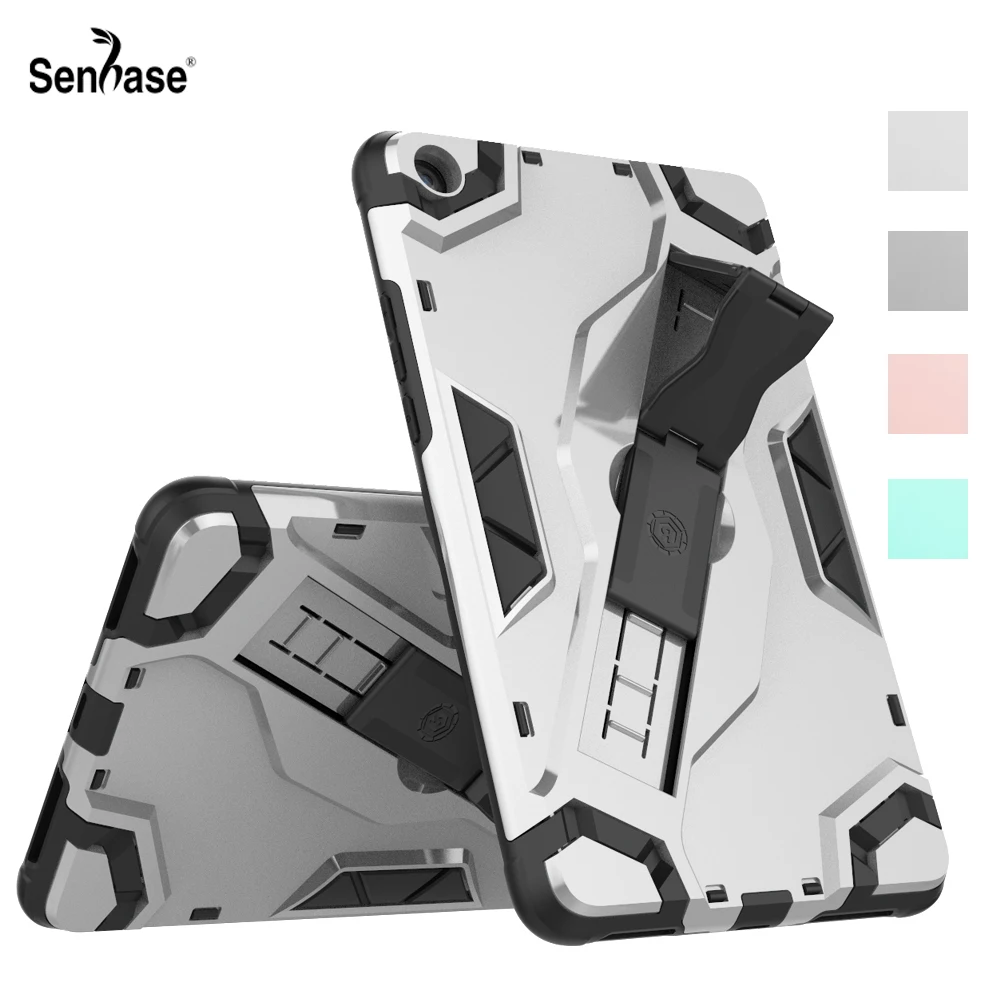 

Shockproof Armor TPU+PC Portable Hand Strap Stand Tablet Protective Cover For Xiaomi Mi Pad 4 MiPad 4 MiPad4 8.0 inch Case