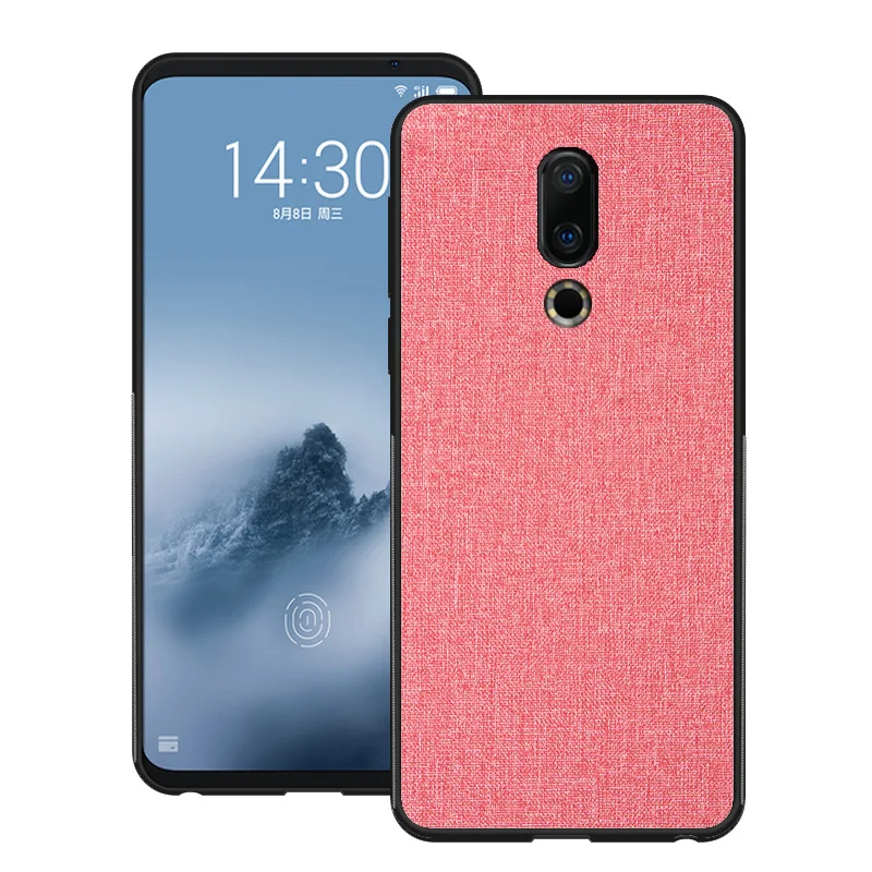 Роскошный тканевый силиконовый защитный чехол для Meizu 16X 16 th 16xs 16x16s телефона s |