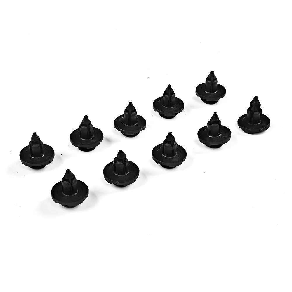 Mcarcar Kit 100 шт. 8 мм нейлоновая застежка бампер с заклепками нажимные фиксаторы