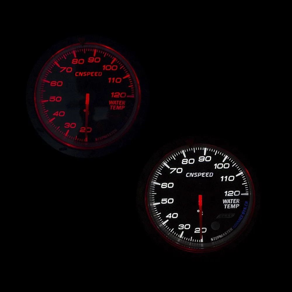 CNSPEED автомобильный измеритель температуры воды 60 мм 20 120 с красный и белый YC101349|car