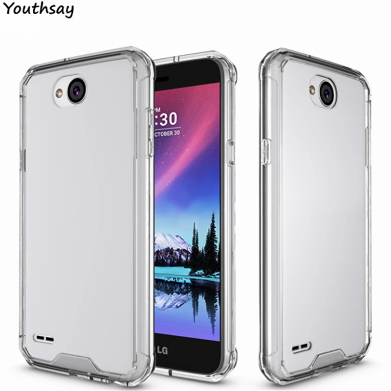Youthsay For Case LG X Power 2 M320 M320N Transparent Armor Cases Cover LV7 Phone |