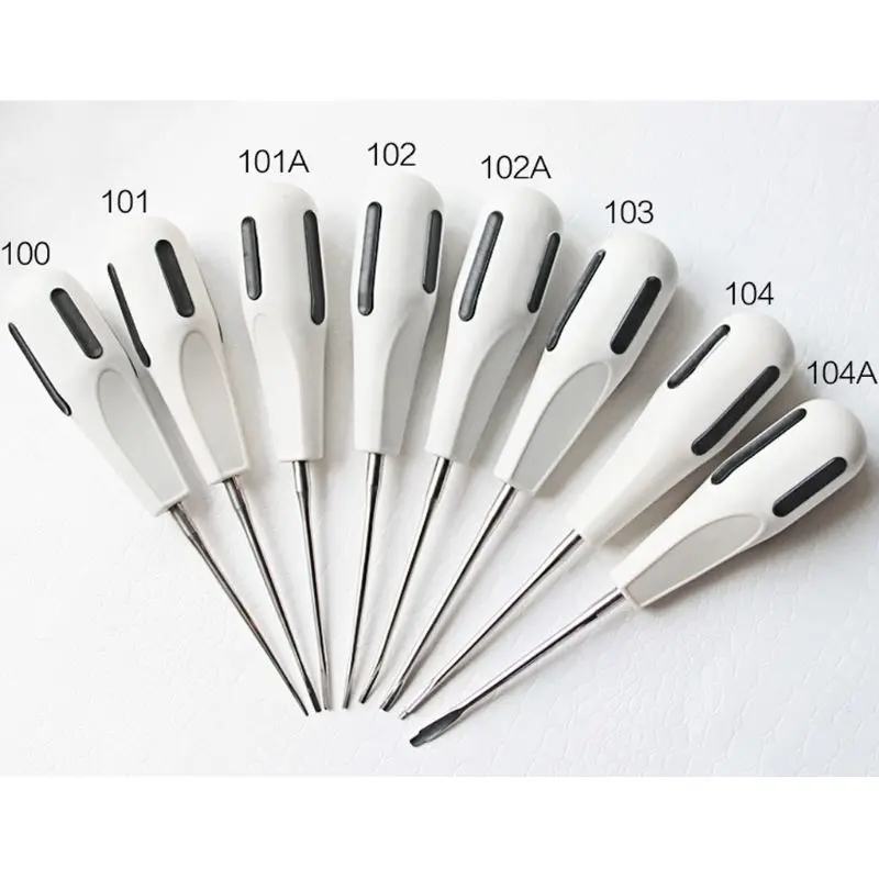 

8pcs/set Tooth Extraction Elevators Kit Dental Minimally Invasive Forceps Stainless Steel