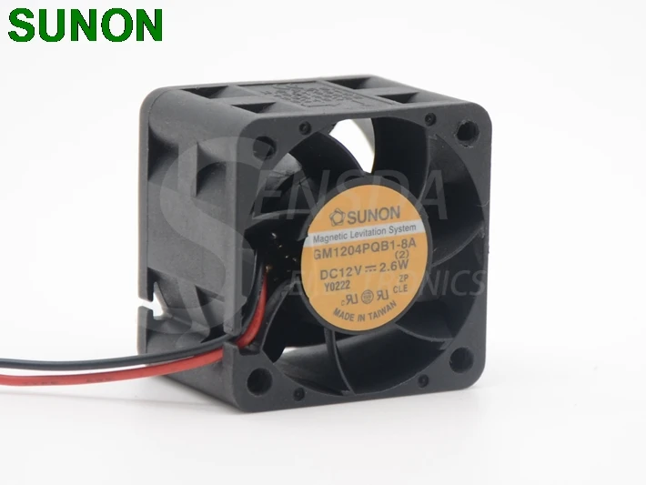 Блок питания для сервера Sunon вентилятор 12 В 2 6 Вт 4028 40 мм 4 см 1U2U|powerful fan|power supply fanserver