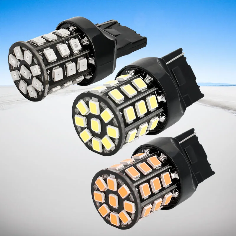 4 шт. Автомобильные светодиодные лампы T20 7440 W21W WY21W 33 2835 smd | Автомобили и мотоциклы