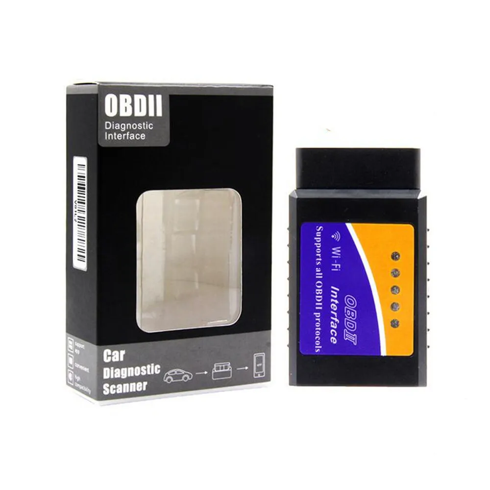 WI-FI ELM327 Беспроводной OBD2 Авто адаптер сканера сканирования Поддержка мульти транспортных средств