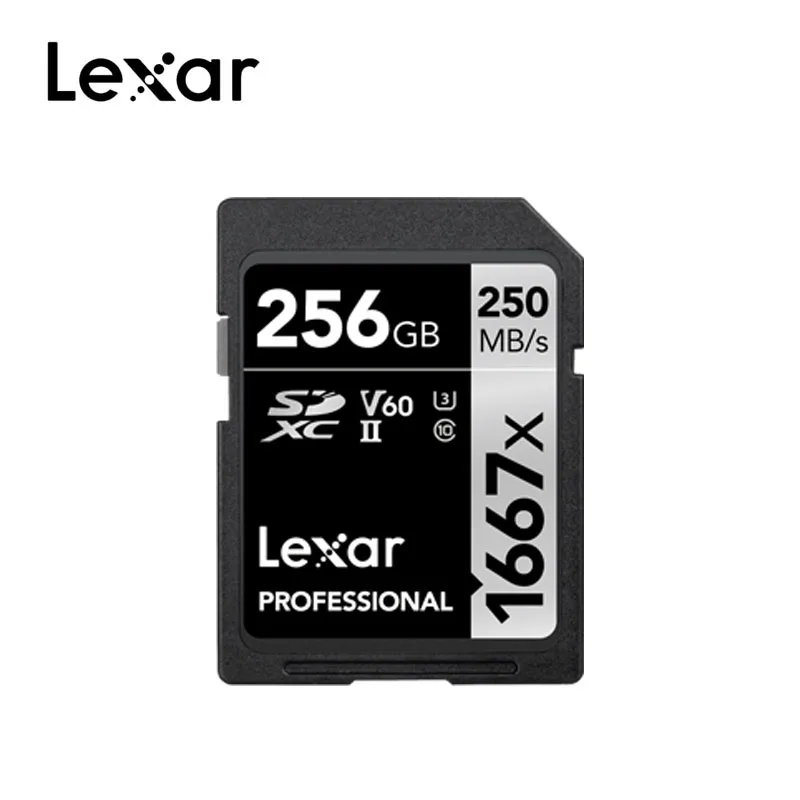 Оригинальная флеш-карта Lexar 32 Гб 64 128 ГБ 256 sd-карта 1000x UHS-II U3 3D 4K SDHC SDXC карта памяти SD