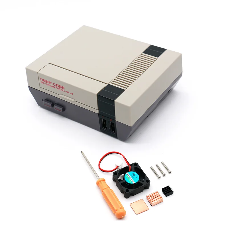 Новый чехол NESPi игровой комплект SNESPI SUPERPI Mini NES с охлаждающим вентилятором +