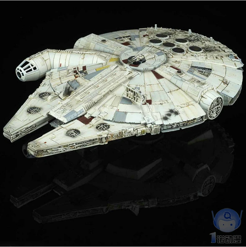 Модель Bandai, Звездные войны 1/144, Звездные войны, Миллениум, Рыцарь Джедай, ПВХ фигурка, куклы, игрушки, фигурки