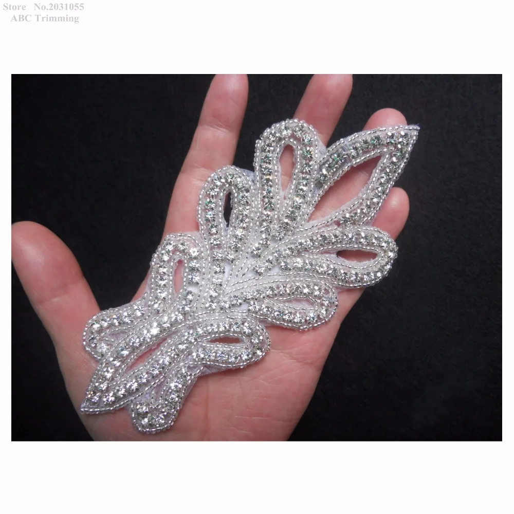 Бесплатная доставка 2 шт./лот x Новый кристально чистый серебряный Бисер