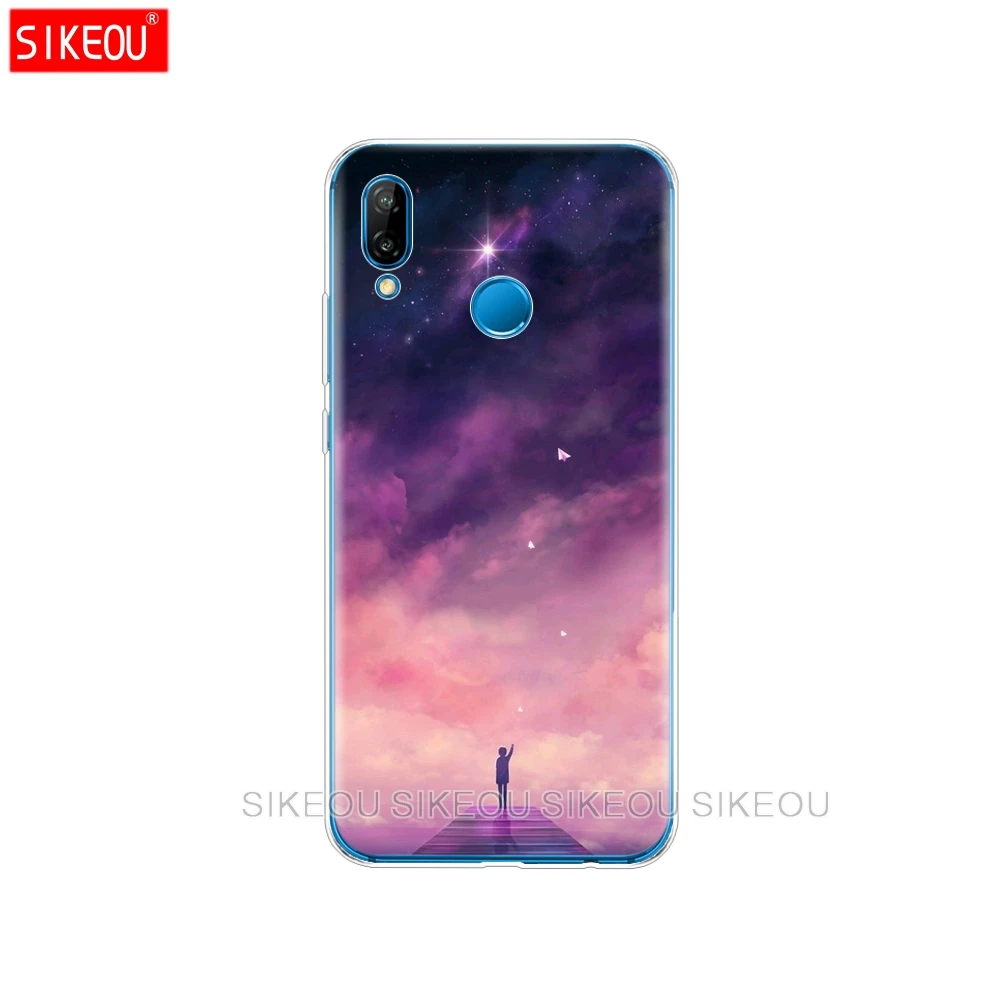 Силиконовый чехол для huawei Nova 3 3i мягкий из ТПУ задняя крышка бампер|Бамперы| |