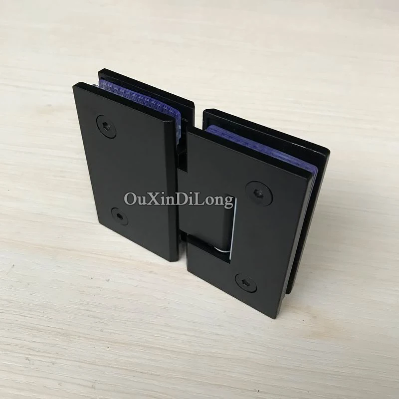 Горячие 2 шт. 304 нержавеющая сталь безрамные душевые стеклянные дверные петли 180