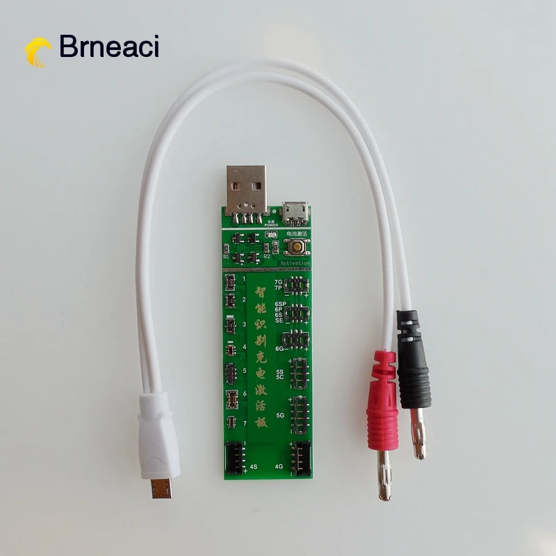 Расширенная серия батарей Brneaci плата для активации заряда батареи iPhone 7 7P Android