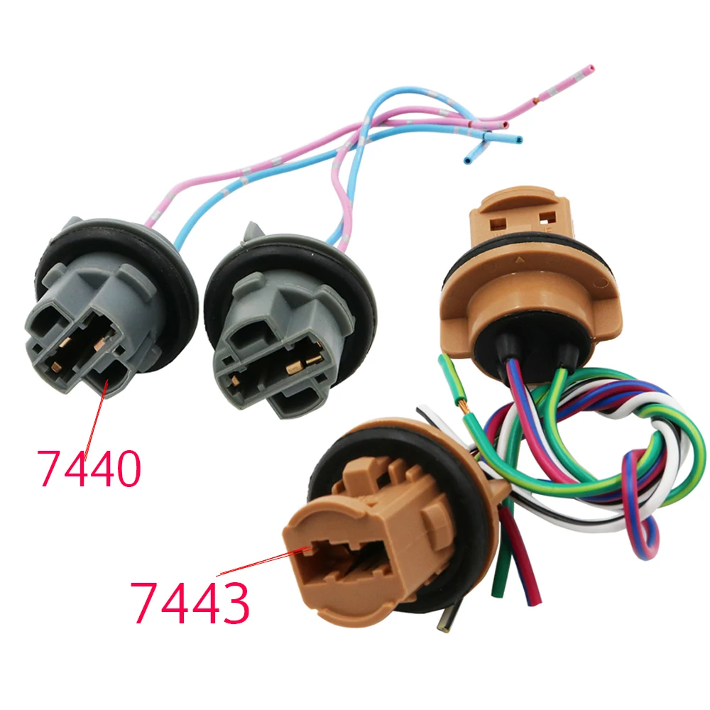 YSY 10 шт. T20 7440 7443 держатель светодиодных ламп цоколь адаптер для светодиодной