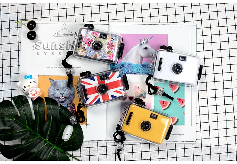 Instax Mini розовый Камара Ins тупо мгновенная камера одноразовые Câmera 135 пленка водонепроницаемый подарок Lover раздел прекрасный