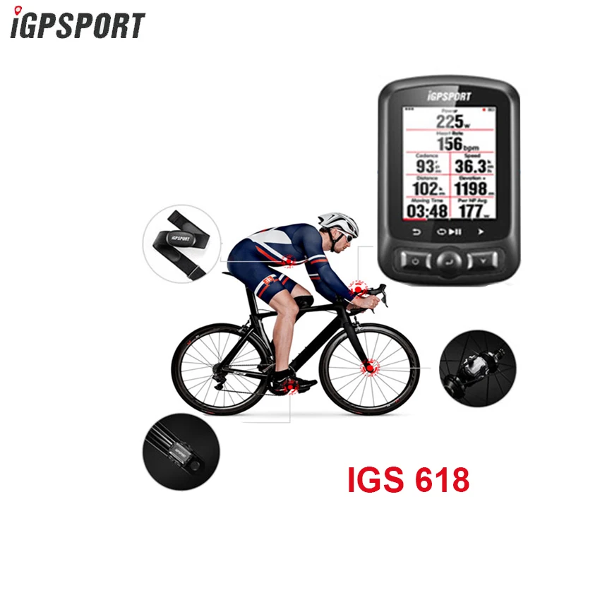 Igpsport 7 группа IGS618 ANT + Bluetooth велосипедный компьютер Gps Bicicleta беспроводной Bisiklet Aksesuar