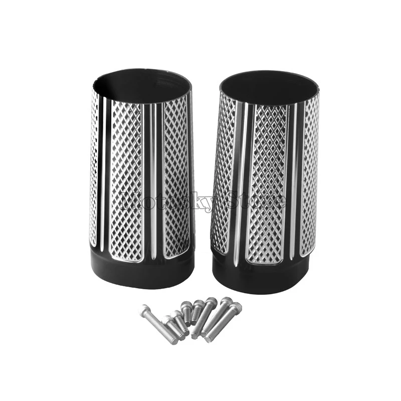 Передняя крышка багажника вилки мотоцикла для Harley Touring FLTR FLT FLHR алюминиевые