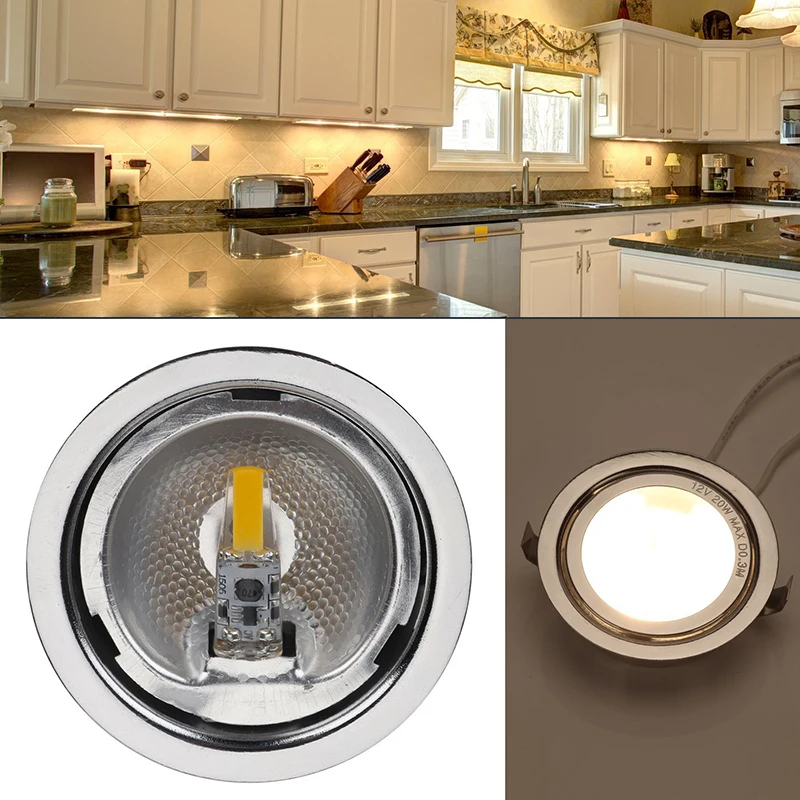 1 Вт 2 3 G4 LED COB лампа 12 В AC DC лампочки 360 Угол луча заменить 10 20 30 галогенная люстра