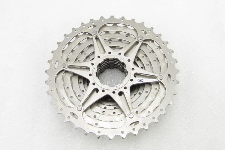 Настоящий велосипедный HG50-10 Shimano CS 11-36T Deore Cassette Free Wheel переключатель система MTB